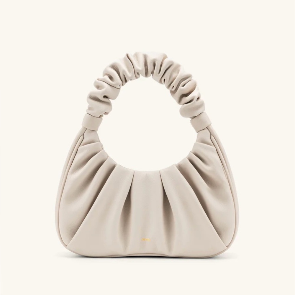 JW PEI Gabbi Ruched Hobo Handbag - Ivory